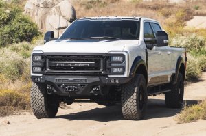 Ford F-350 Front Bumper - DV8 Offroad - Spec Series - Micro-Texture Black - `23-`26